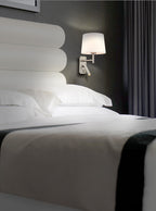 Christie Wall Light In Satin Nickel