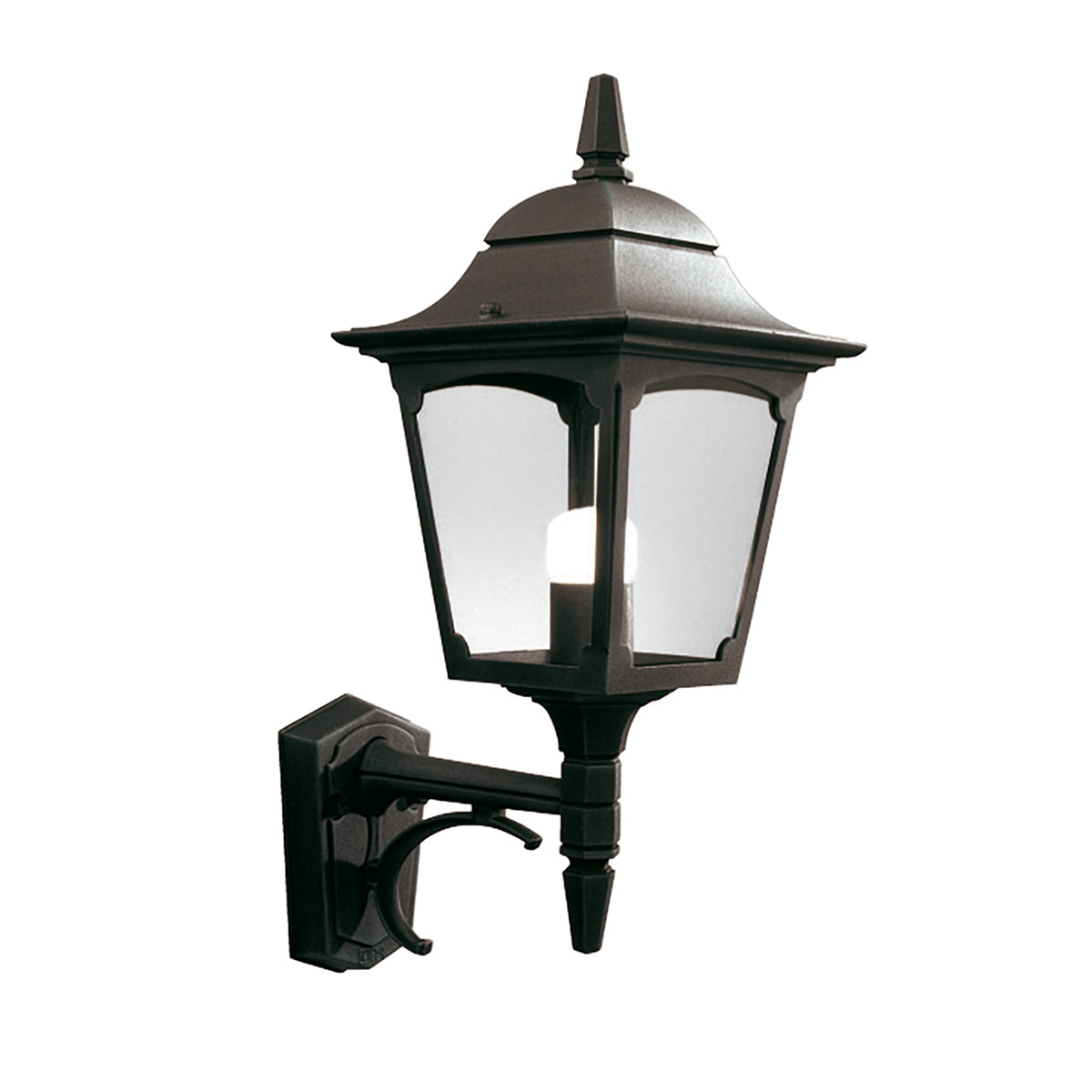 Chapel Black Upward Wall Lantern