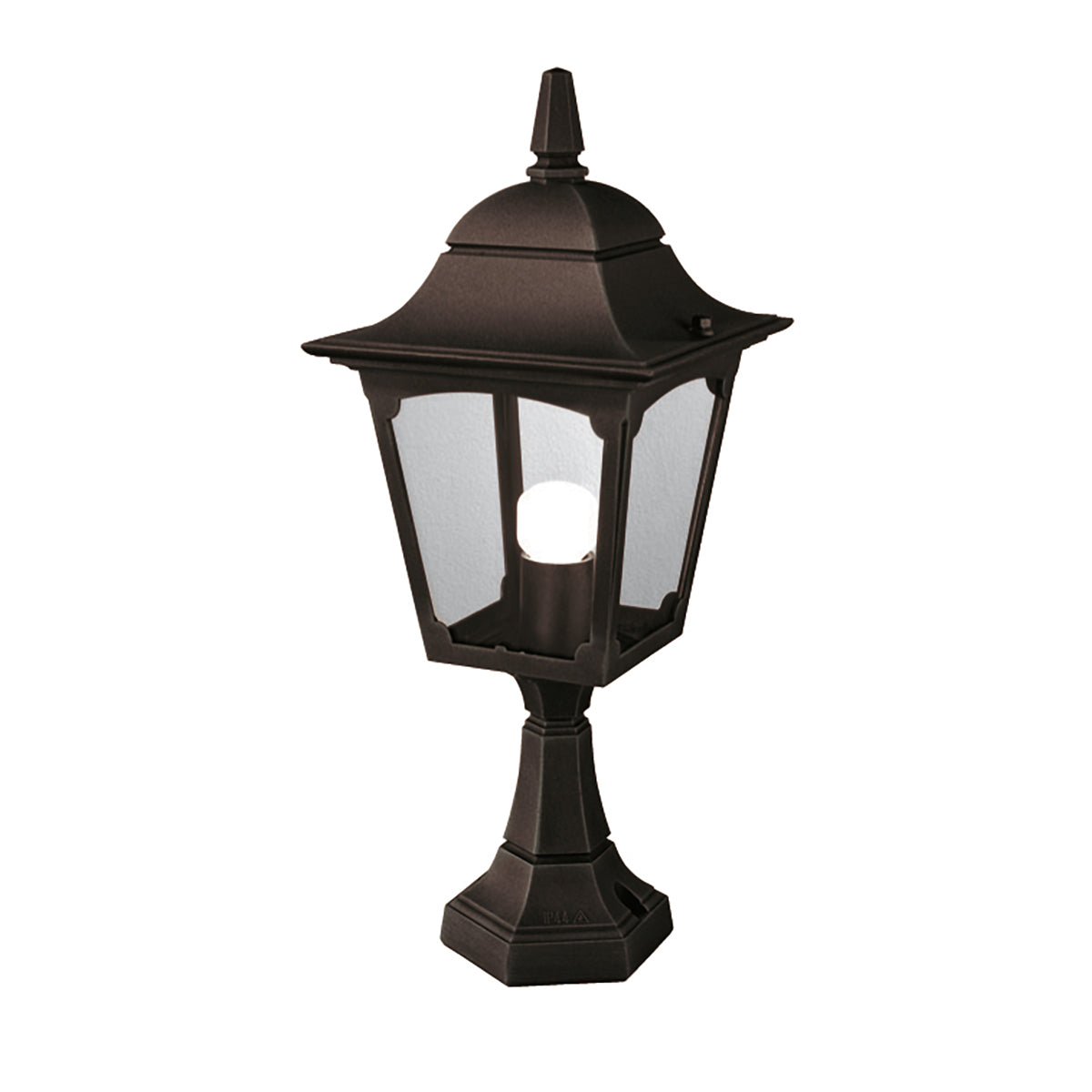 Chapel Black Pedestal Lantern