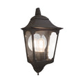 Chapel Black Half Wall Lantern