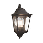 Chapel Black Half Wall Lantern