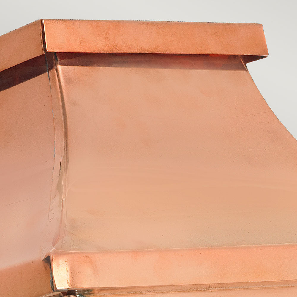 Chelsea 1-Light Large Copper Half Wall Lantern