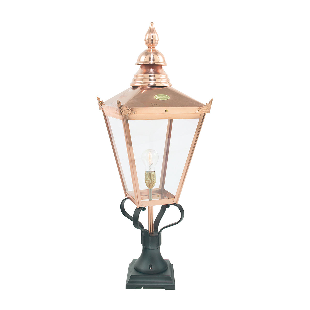 Chelsea Grande Traditional Copper Post Light
