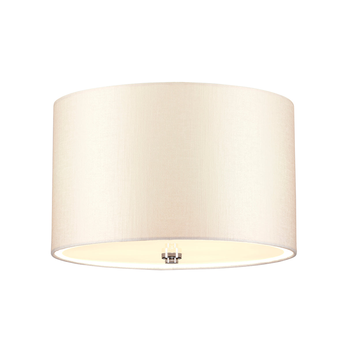 Fletcher 14" Flush Mount Light (Polished Chrome Finial)