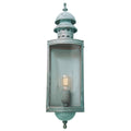 Downing Street Wall Lantern - Verdigris