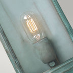 Downing Street Wall Lantern - Verdigris