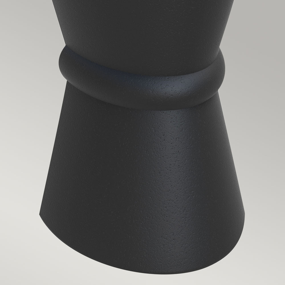 Dungarvan Black Up & Down Wall Light