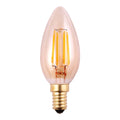 E14 4W Amber Candle Warm White 2700k Dimmable