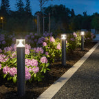Egersund Tall Modern LED Bollard Light (Graphite)