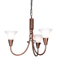Emily 3-Light Copper Chandelier