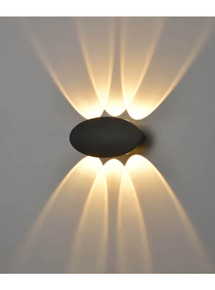 Aura Exterior 6lt LED Wall Light