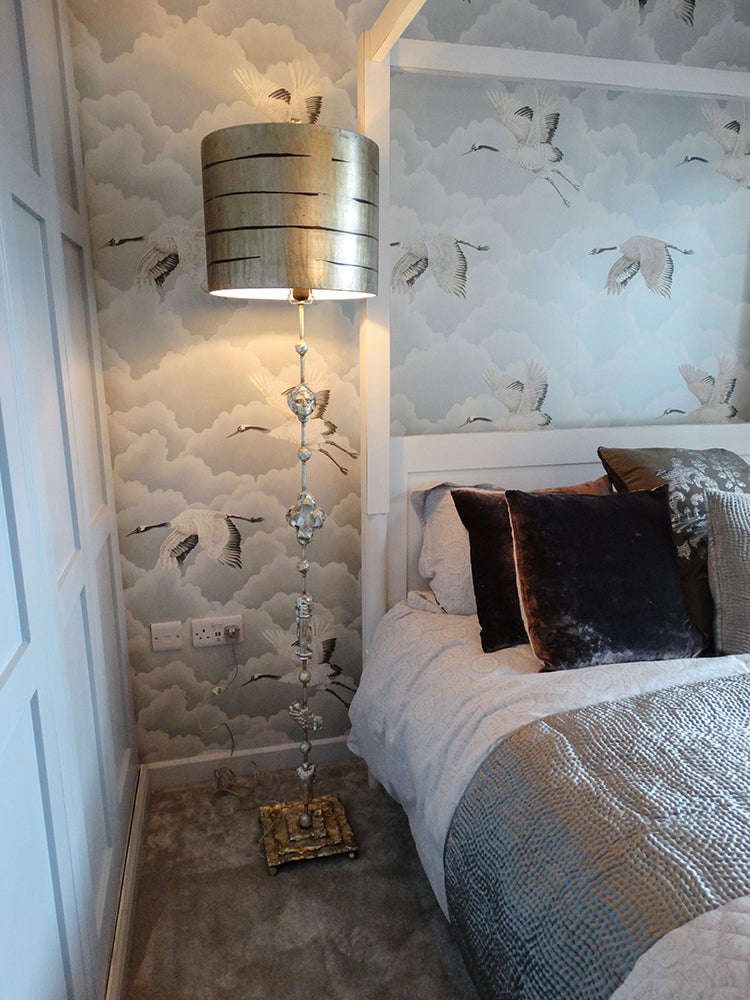 Fragment 1 Light Floor Lamp - Gold