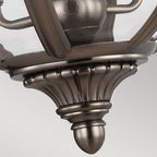 Adams 3-Light Pendant (Antique Nickel)