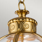 Adams 3-Light Pendant (Brushed Brass)