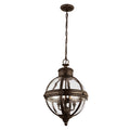 Adams 3-Light Pendant (British Bronze)