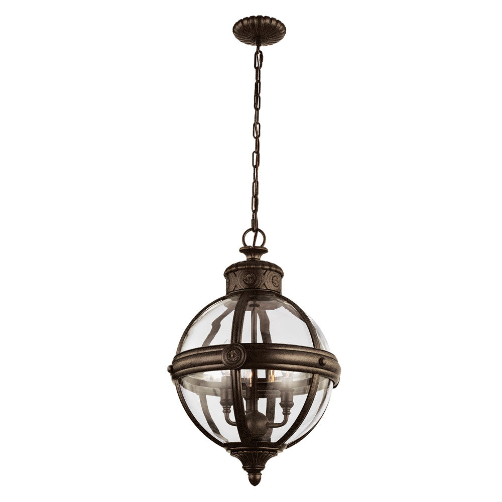 Adams 3-Light Pendant (British Bronze)