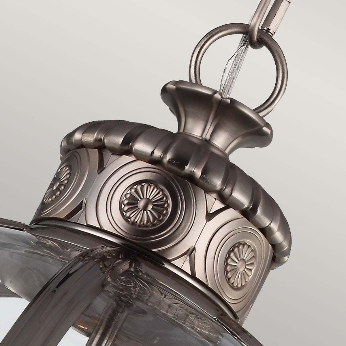 Adams 4-Light Pendant (Antique Nickel)