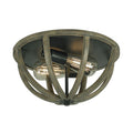 Allier Flush Mount (Wood) 9
