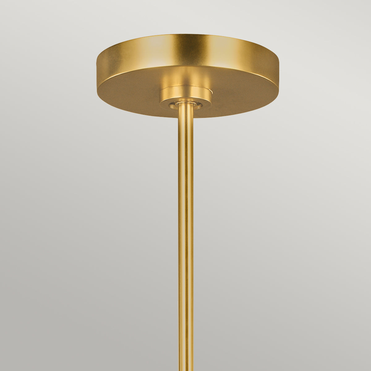 Brianna 9-Light Chandelier (Burnished Brass & White Linen)