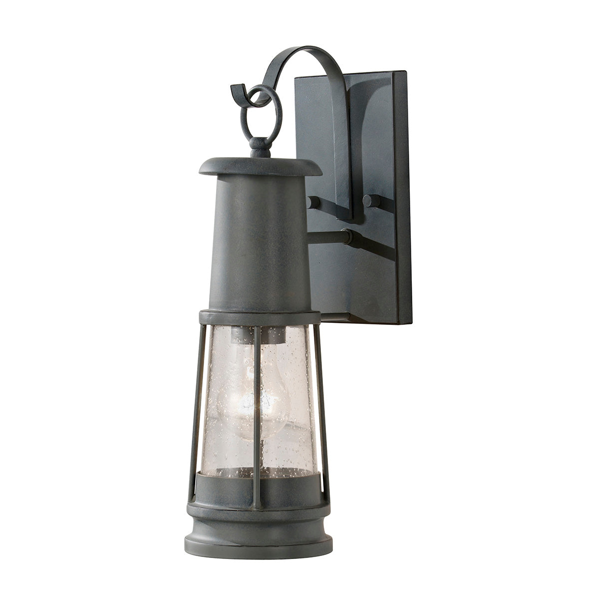 Chelsea Harbor 1-Light Wall Lantern (Storm Cloud Gray)