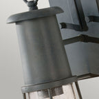 Chelsea Harbor 1-Light Wall Lantern (Storm Cloud Gray)