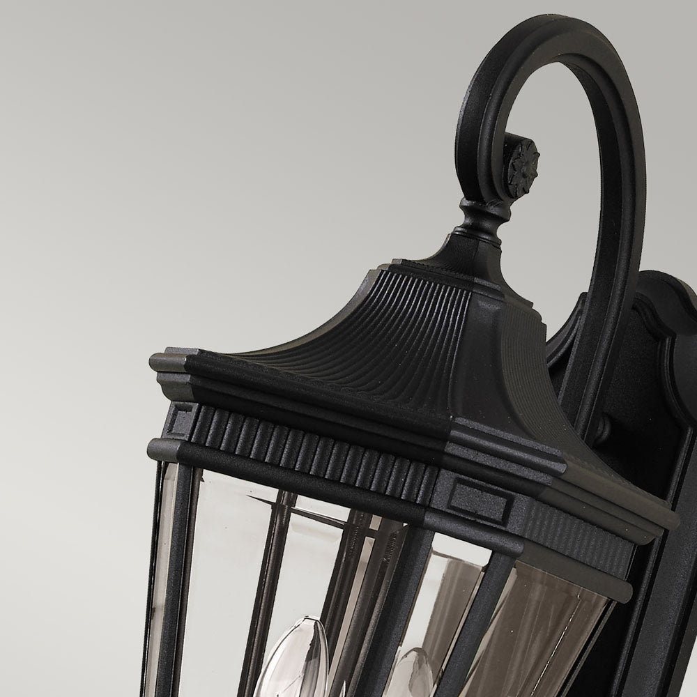 Cotswold Lane 2-Light Medium Black Wall Lantern