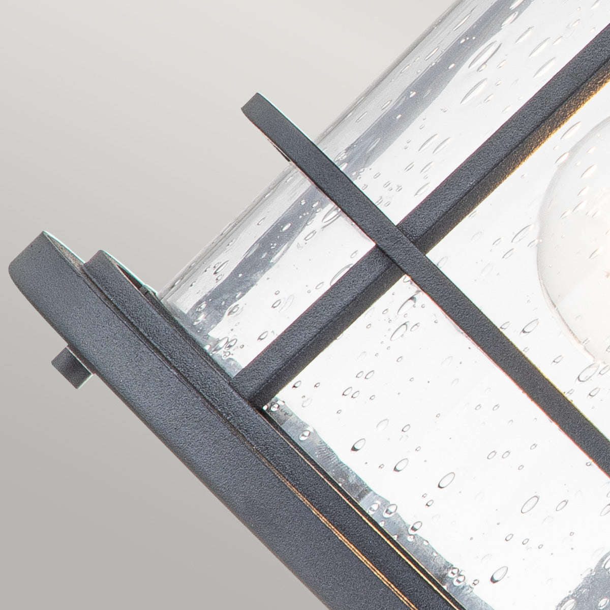 Lighthouse 1 Light Medium Wall Lantern Black