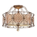 Marcella 3 Light Semi-Flush