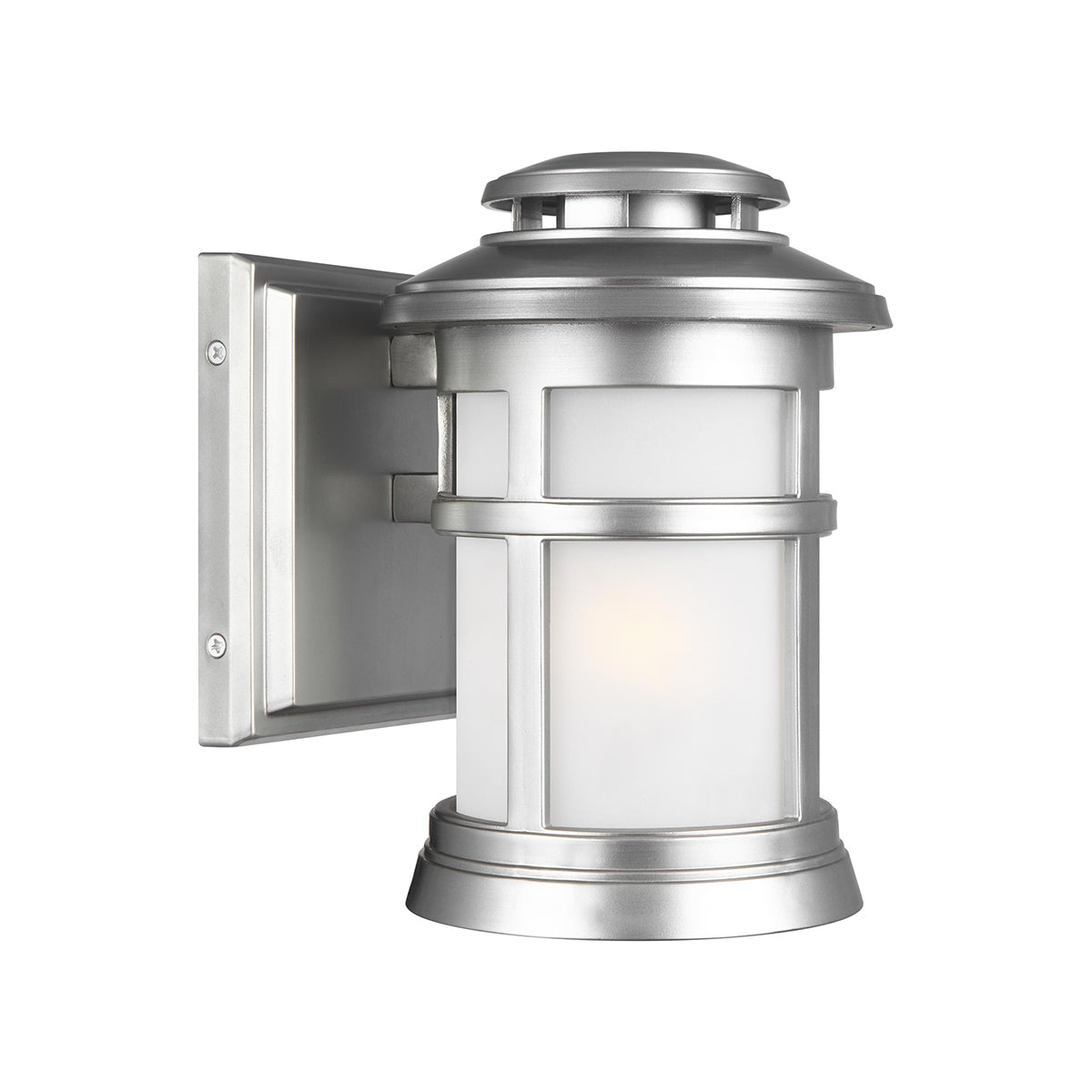 Newport 1 Light Wall Lantern Small Steel