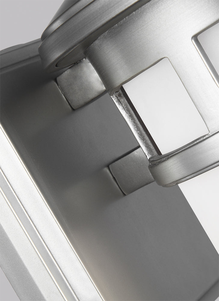 Newport 1 Light Wall Lantern Small Steel