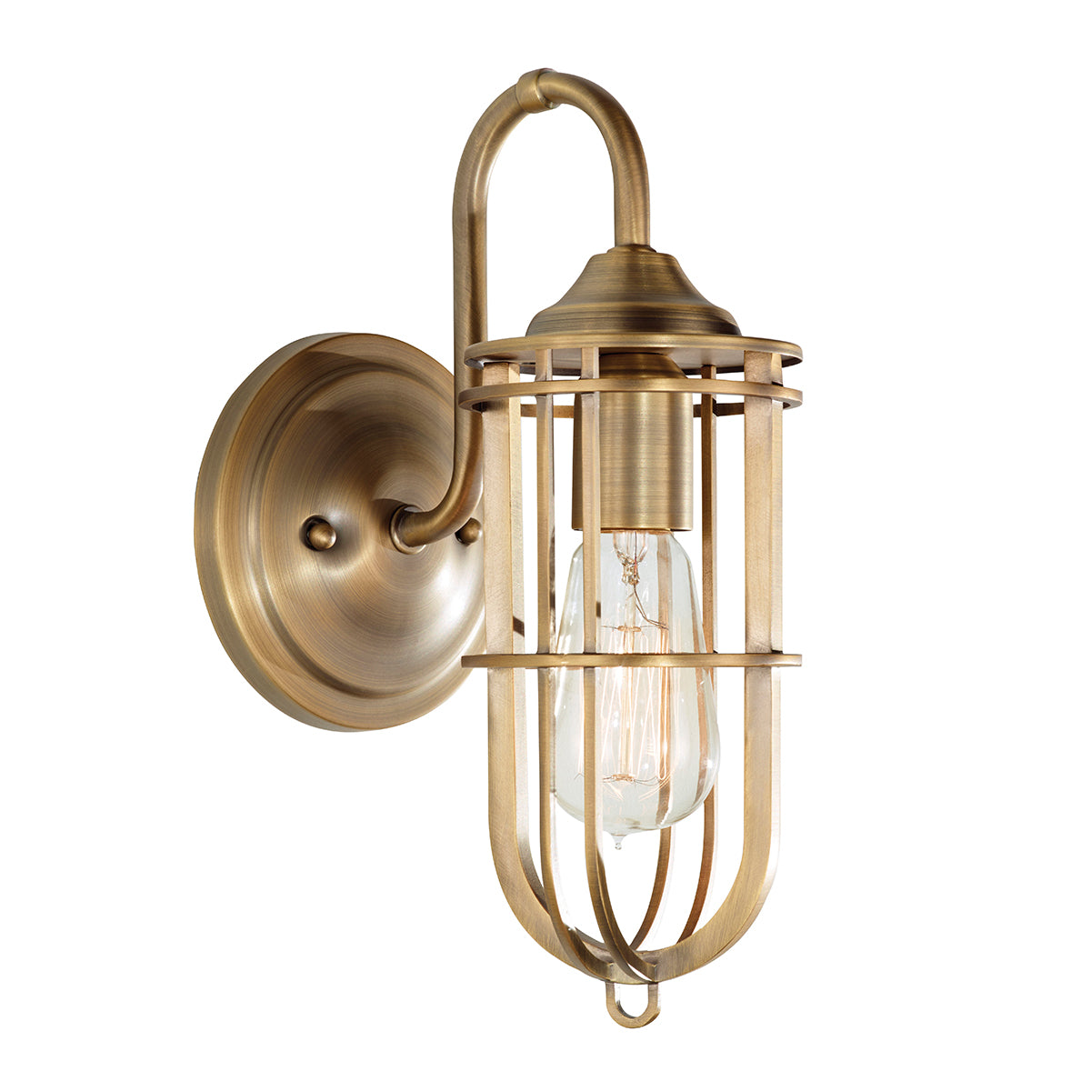 Urban Renewal 1 Light Wall Light  - Dark Antique Brass