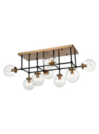 Diffraction 8 light Flush Fitting