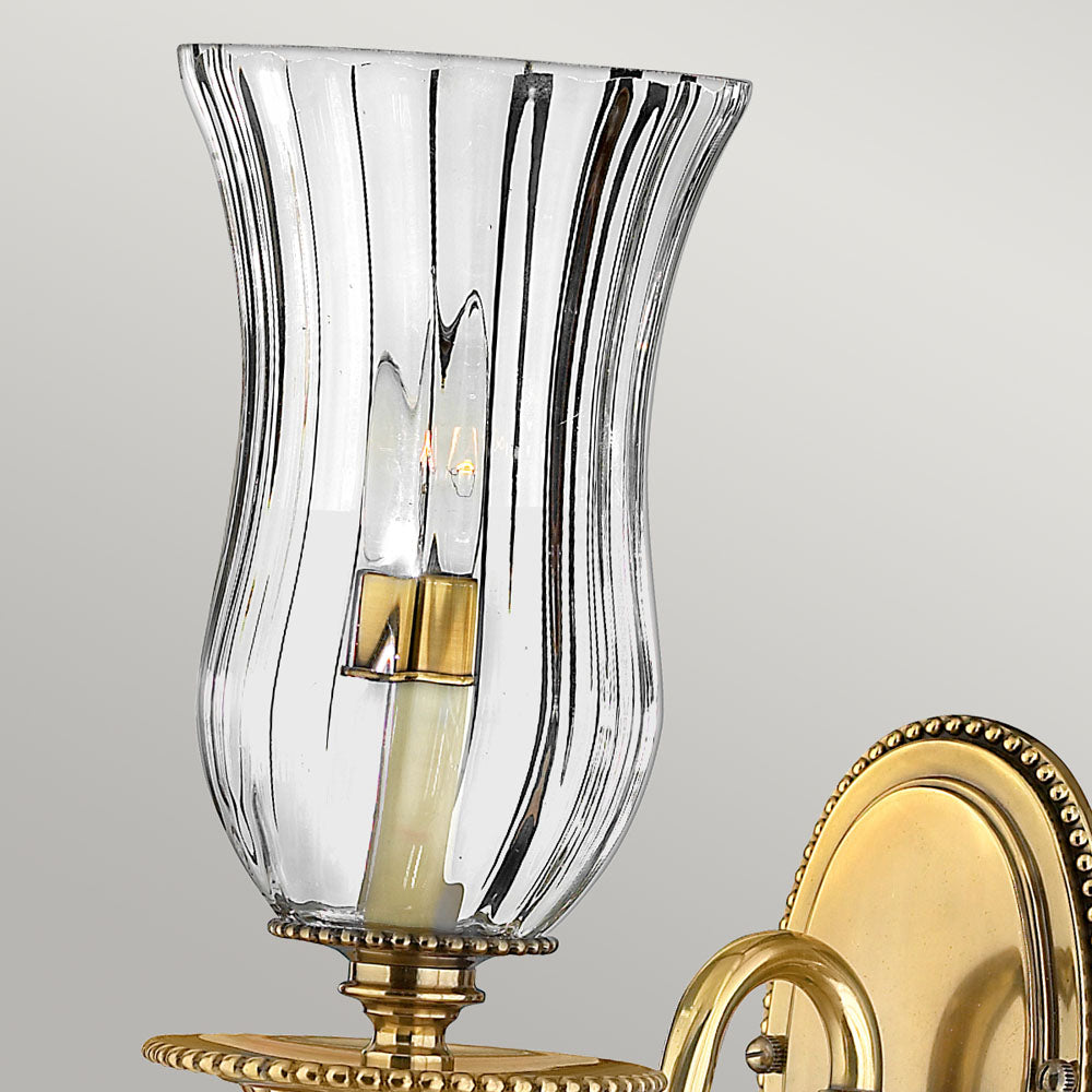 Cambridge 1-Light Wall Sconce (Solid Brass, New England Style)