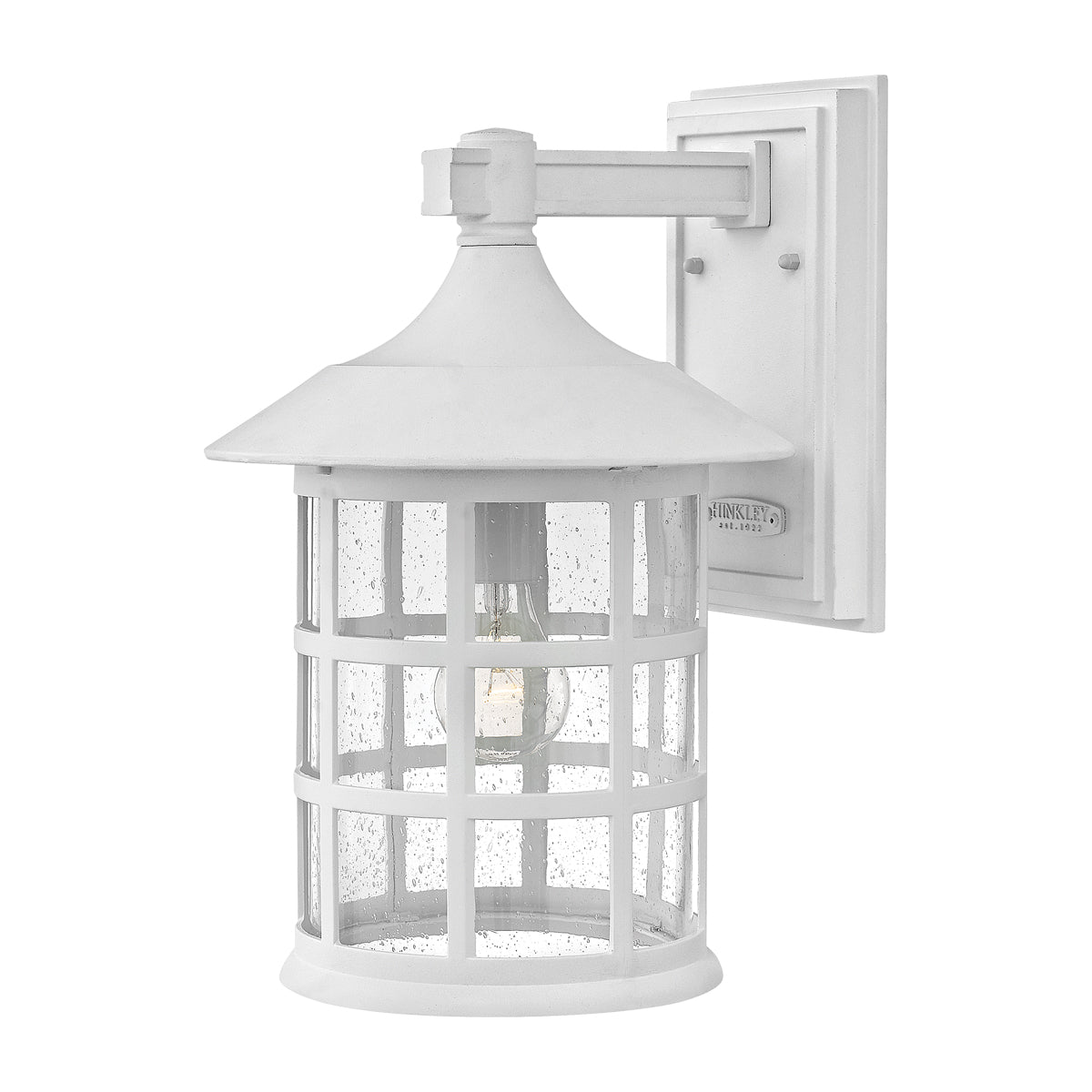 Freeport Large Outdoor Wall Lantern (Textured White)
