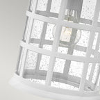 Freeport Large Outdoor Wall Lantern (Textured White)