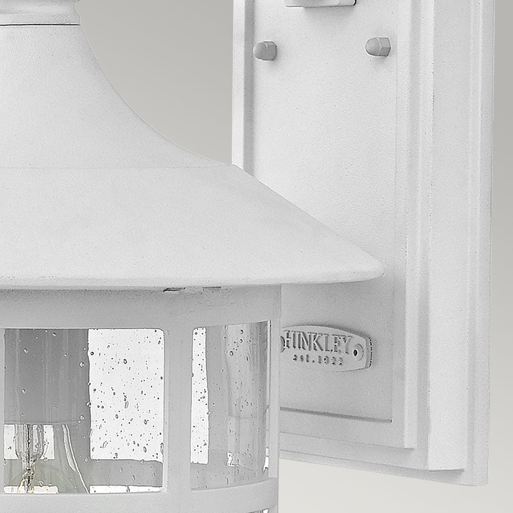Freeport Large Outdoor Wall Lantern (Textured White)