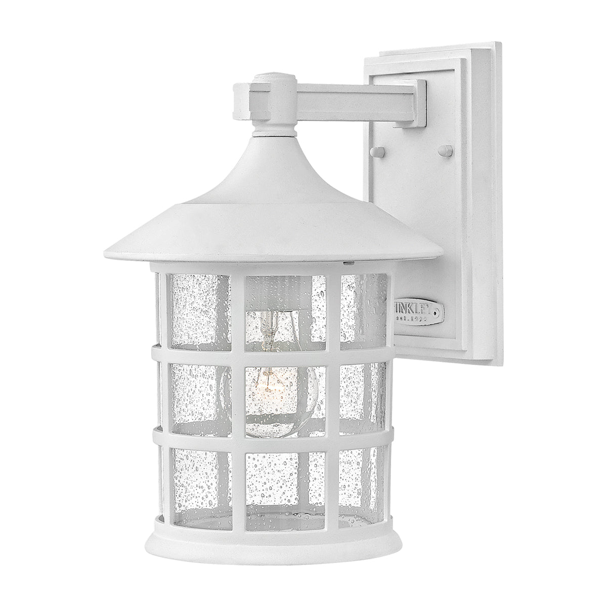 Freeport Medium Outdoor Wall Lantern (Textured White)