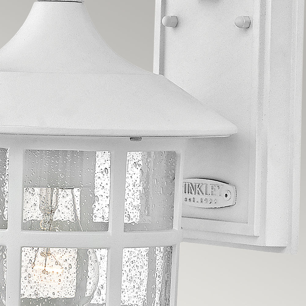 Freeport Medium Outdoor Wall Lantern (Textured White)