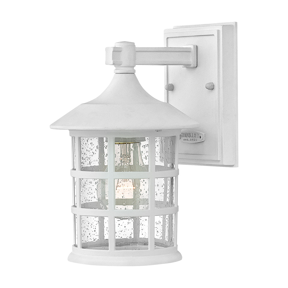 Freeport Small Outdoor Wall Lantern (Textured White)