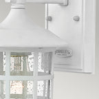 Freeport Small Outdoor Wall Lantern (Textured White)