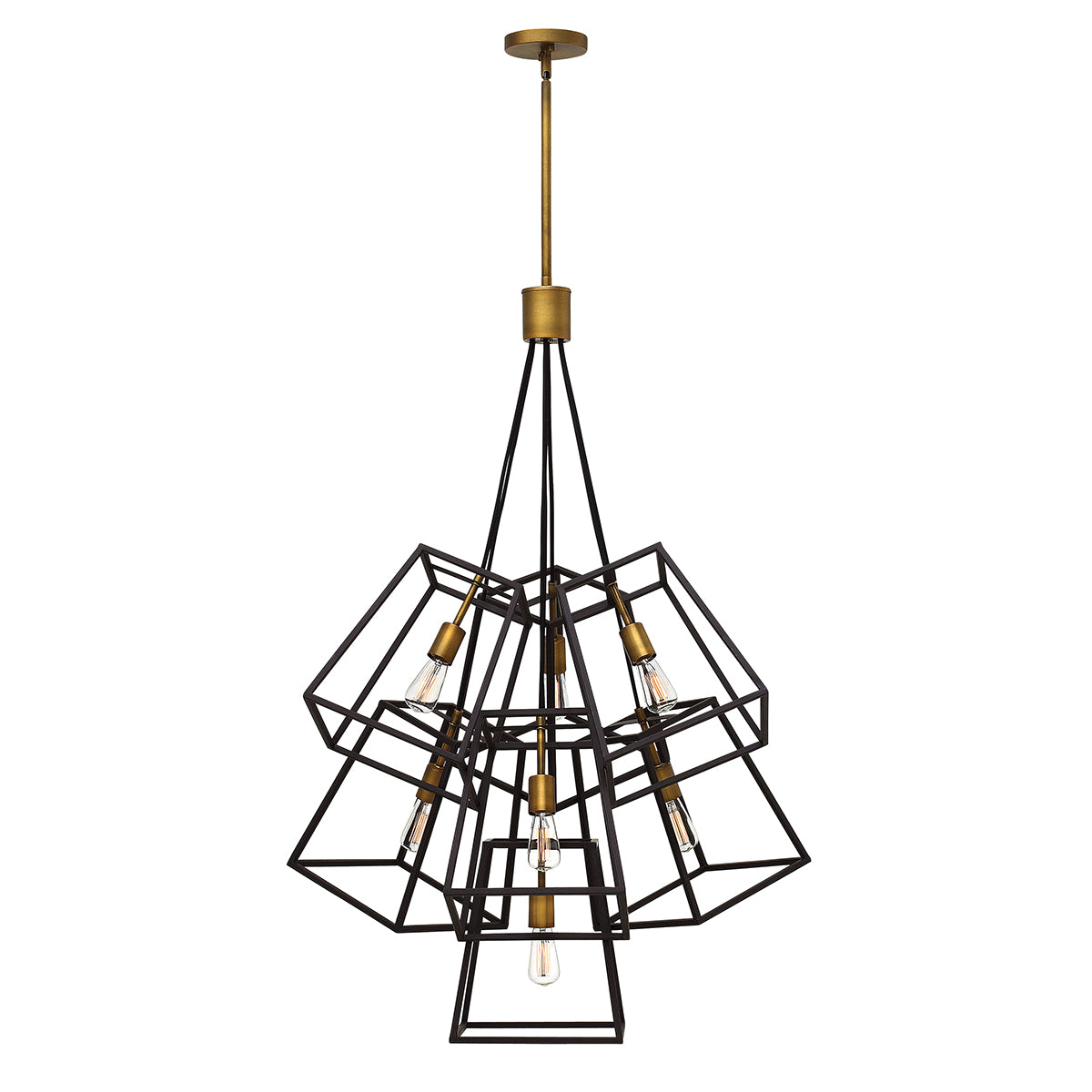 Fulton 7-Light Chandelier (Industrial Style)