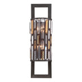 Gemma 2-Light Wall Sconce (Vintage Bronze & Crystal)
