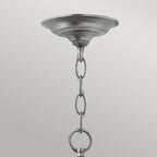 Gentry 6-Light Chandelier (Pewter Finish)