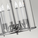 Gentry 6-Light Chandelier (Pewter Finish)