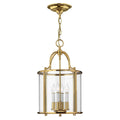 Gentry 4-Light Pendant Light (Polished Brass Finish)