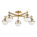 Hollis 5 Light Semi-Flush 1