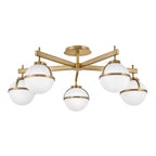 Hollis 5 Light Semi-Flush 3