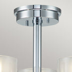 Meridian 3 Light Semi-Flush 1