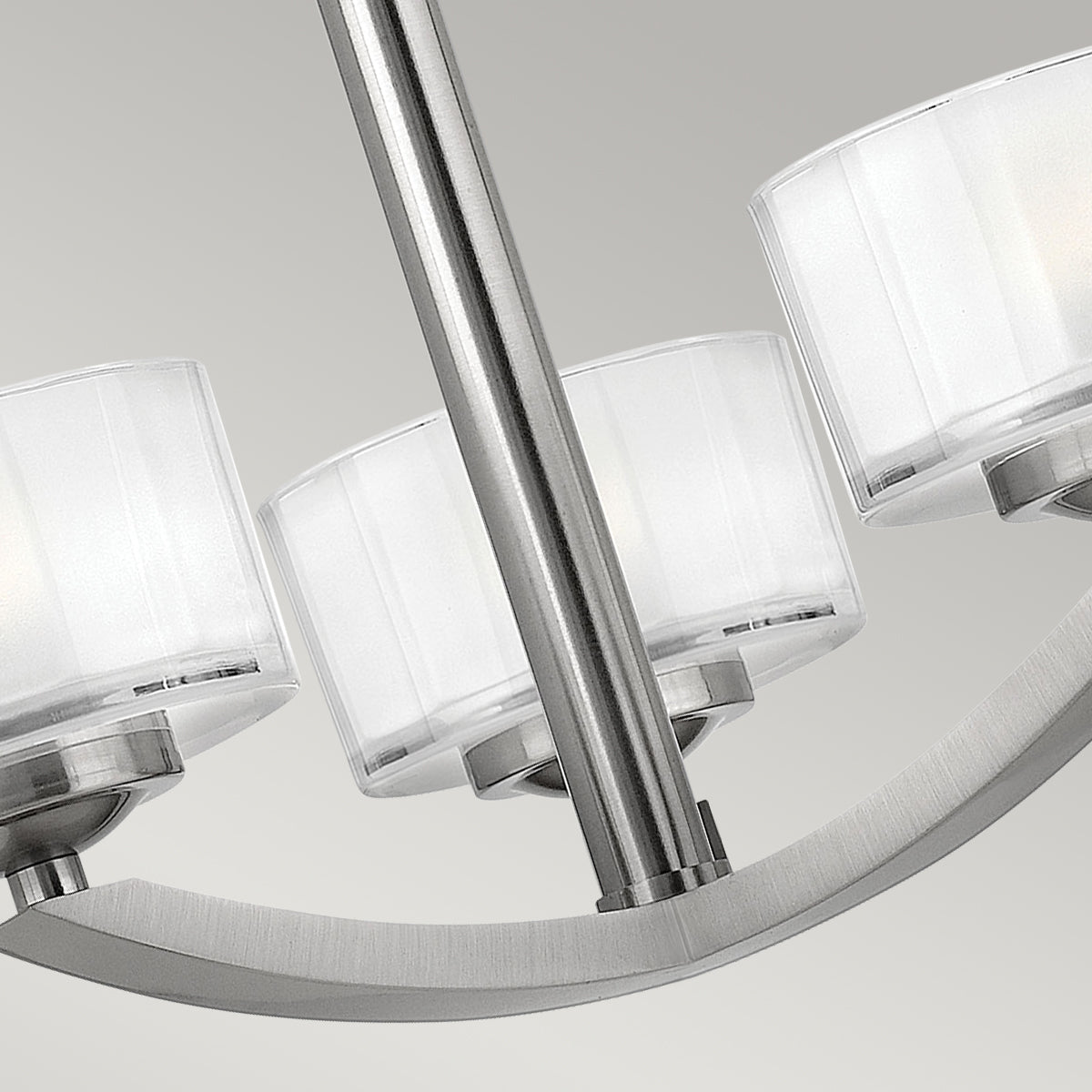 Meridian 3-Light Semi-Flush Mount (Modern Design)