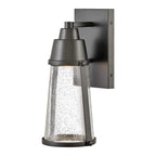 Miles 1-Light Outdoor Wall Lantern (Black Coastal Finish)